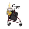 3 Rad Rollator Tri Walker für innen & außen, faltbar, leicht