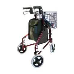 3 Rad Rollator Tri Walker für innen & außen, faltbar, leicht