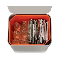 Abfalltrennungs- und Recyclingbehälter Totem Max Stein