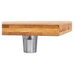 Akazien-Abdeckplatte & Schneidebrett 2 Stück