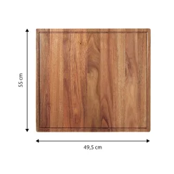 Akazien-Abdeckplatte & Schneidebrett 1 Stück