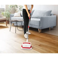 Akku-Vibrationsbodenreiniger & Handbürste