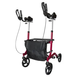 Arthritis Rollator mit Arthritisauflage, Aluminium, faltbar - AT51113