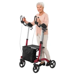 Arthritis Rollator mit Arthritisauflage, Aluminium, faltbar - AT51113