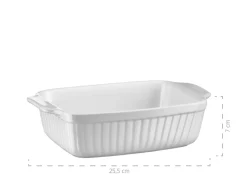 Auflaufform-Set, Keramik KITCHEN TIME Weiß