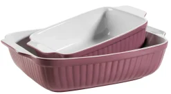 Auflaufform-Set, Keramik KITCHEN TIME Berry