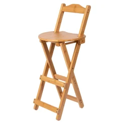 Bambus Barhocker klappbar