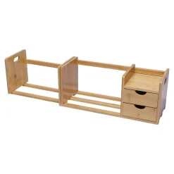 Bambus-Regal ausziehbar