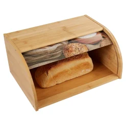 Bambus-Rollbrotkasten mit Motiv