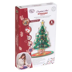 Bastel-Set, Crystal Art „Weihnachtsbaum“