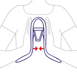 Beckenboden-Trainer Blau