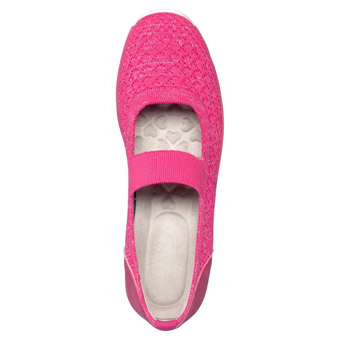 Bequem-Ballerina "Federleicht" pink