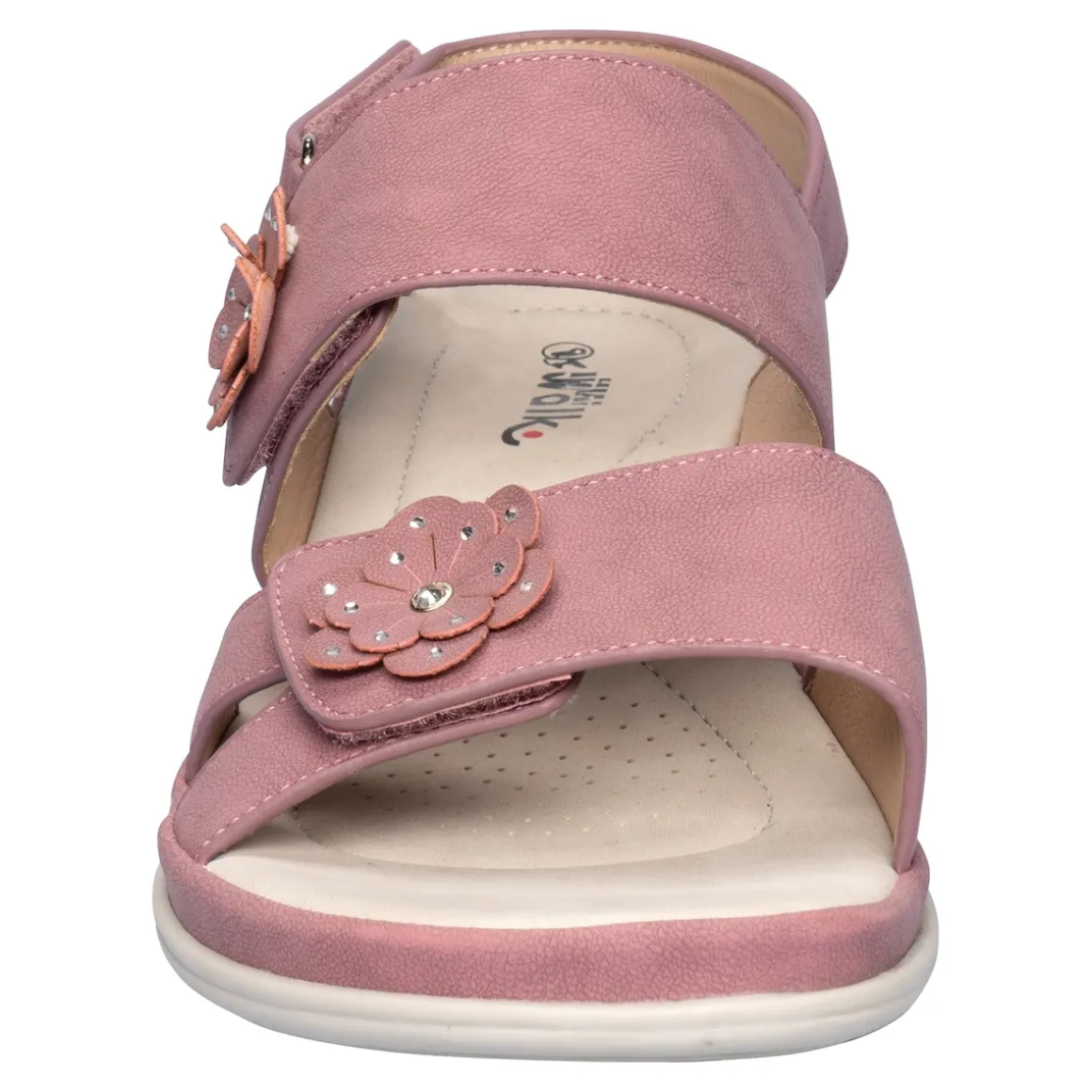 Bequem-Klettsandale „Daniela“ beere