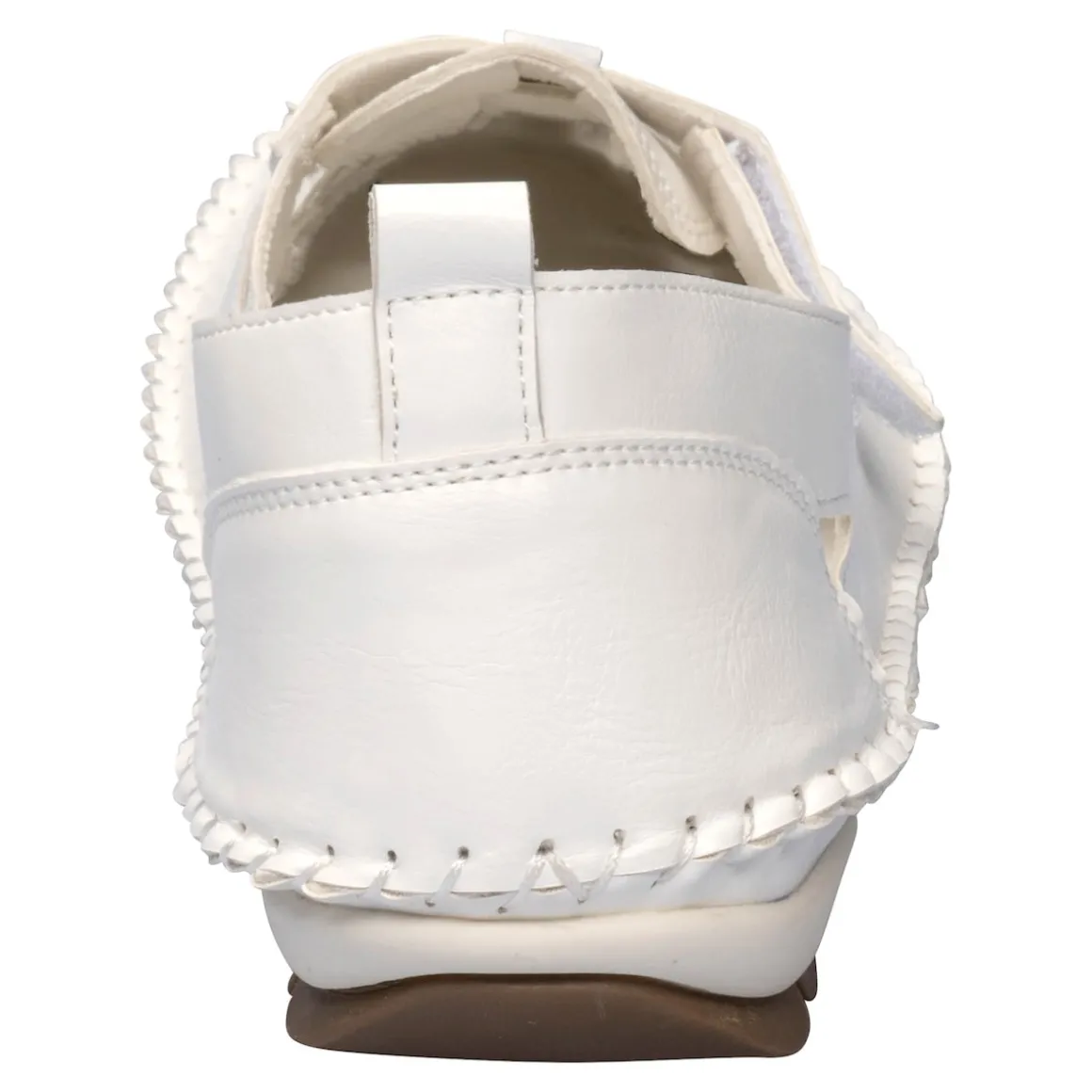 Bequem-Slipper „Bianca“ weiß