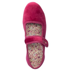 Übergangs-Hausschuhballerina „Rose“ mit Wechselsohle