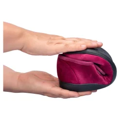 Übergangs-Hausschuhballerina „Rose“ mit Wechselsohle