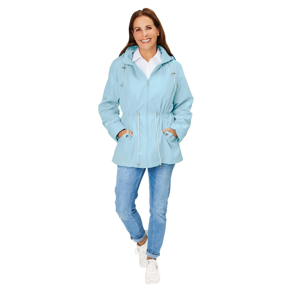 Übergangsjacke "Linda" hellblau