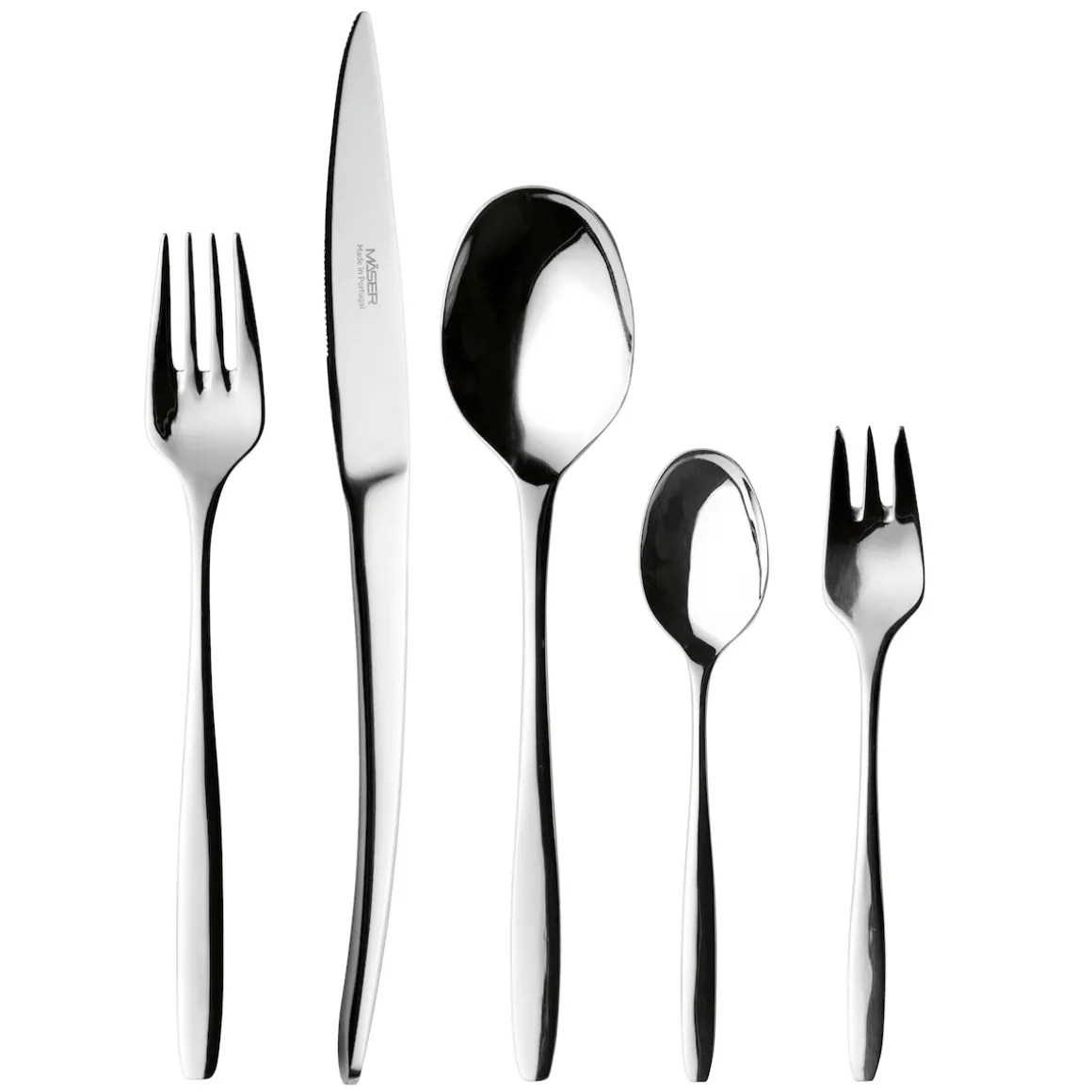 Besteck-Set, Edelstahl Nigran