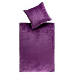 Bettwäsche "Cashmerelike", 2-teilig, 135x200 cm beere