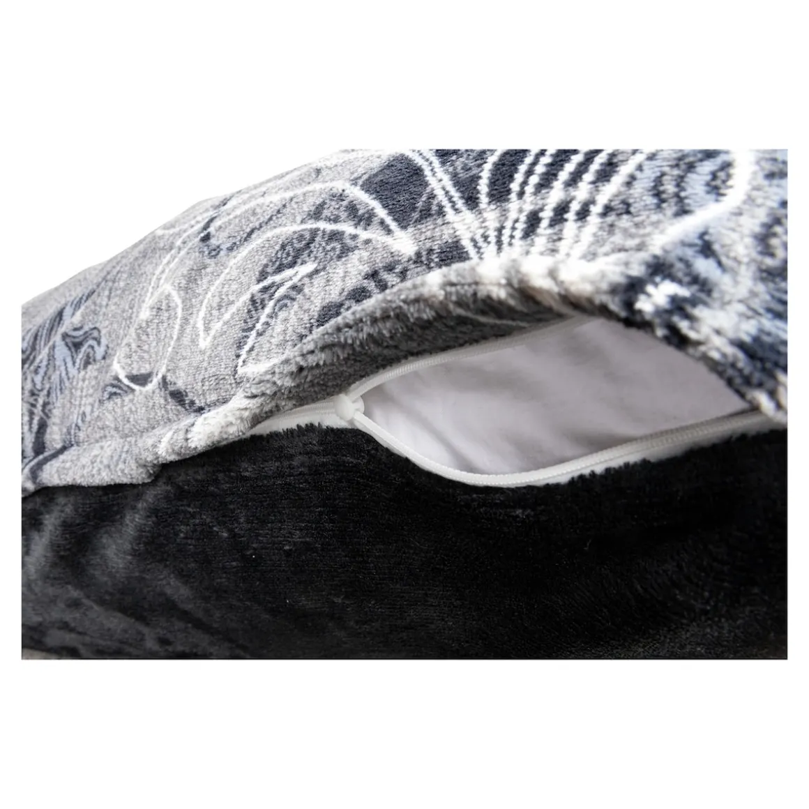 Bettwäsche-Set "Cashmerelike", 6-teilig, 135x200 cm grau