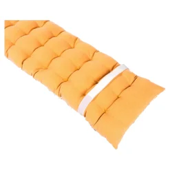 Bierbank-Auflage „Rose“ gelb