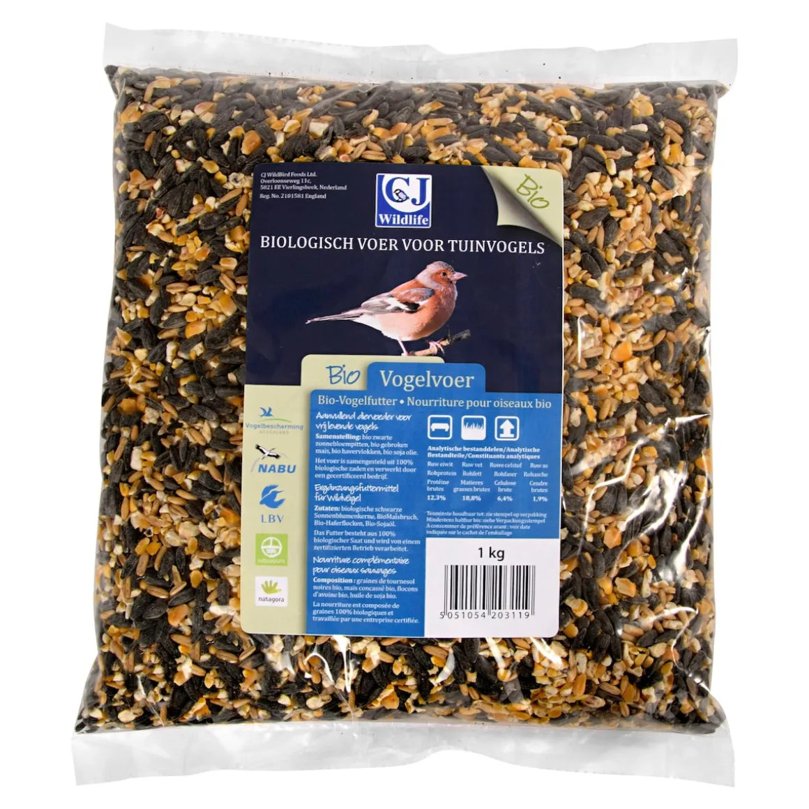 Bio-Vogelfutter, 1 kg