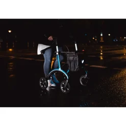 Carbon Rollator inklusive Tasche, faltbar Midnight Blue