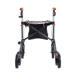 Carbon Rollator inklusive Tasche, faltbar British Racing Green