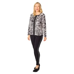 Cardigan „Kuschelweich“ creme; schwarz