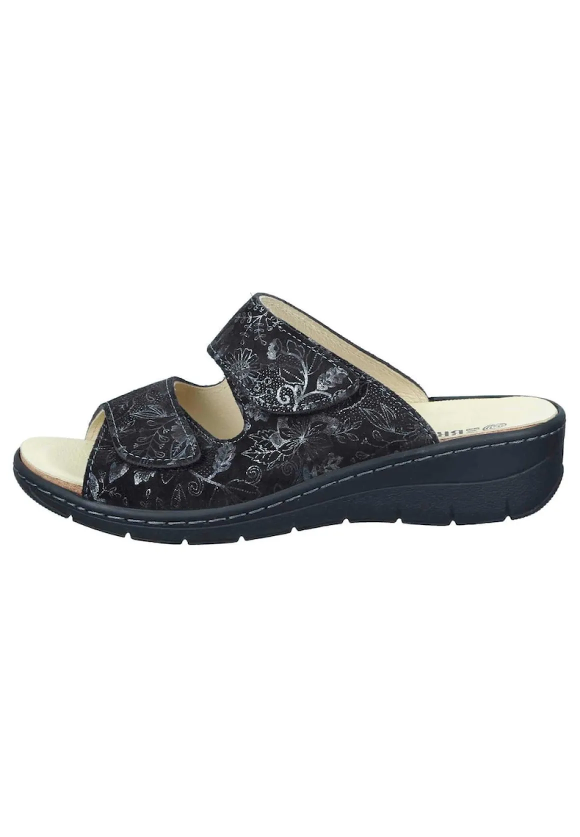 CHELVA Komfort Pantoletten schwarz