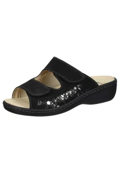 CHELVA Pantoletten schwarz