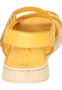 Damen Sandaletten gelb