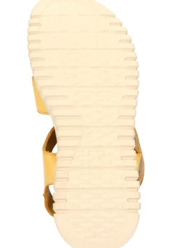 Damen Sandaletten gelb