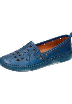 Damen Slipper blau