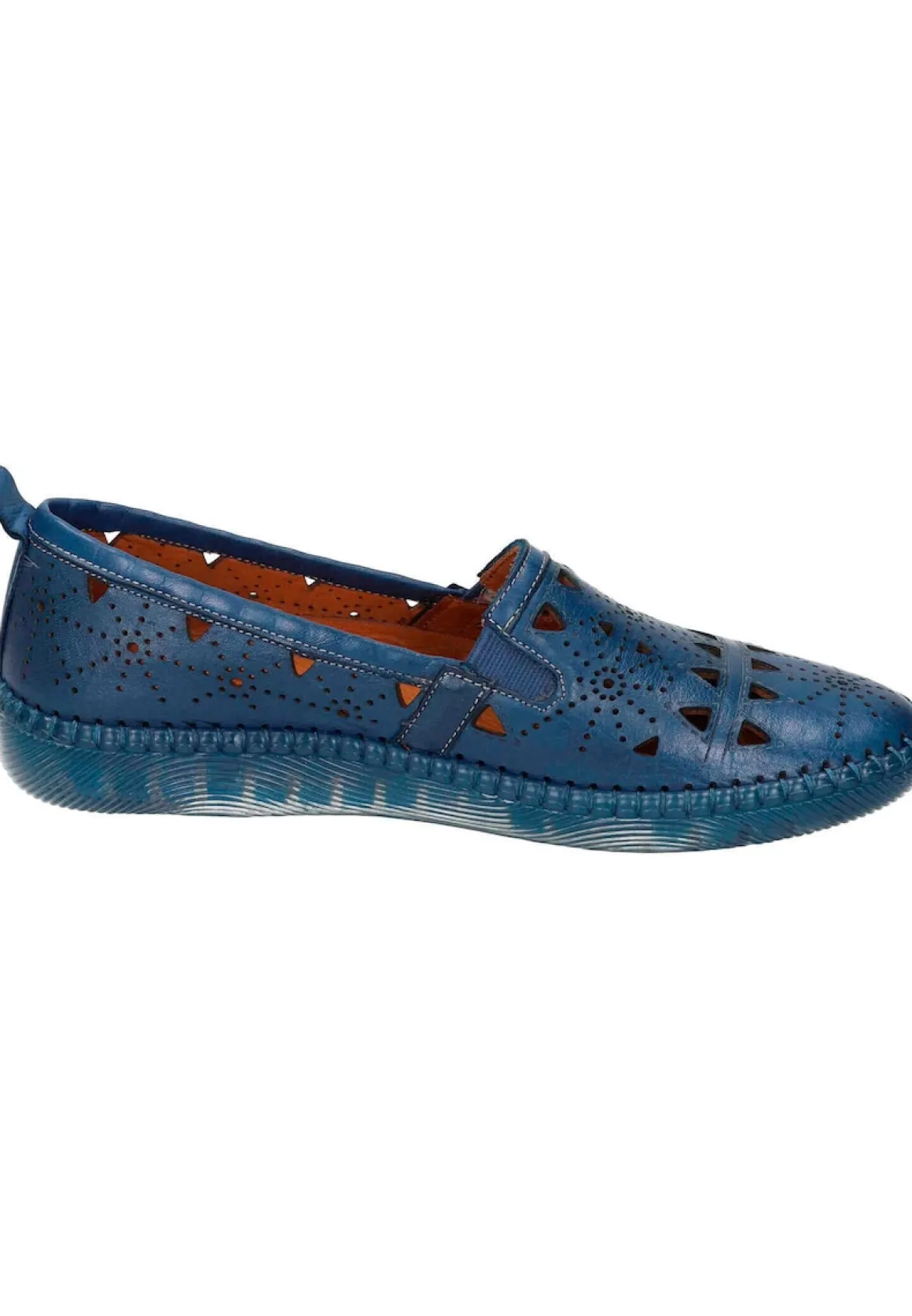 Damen Slipper blau