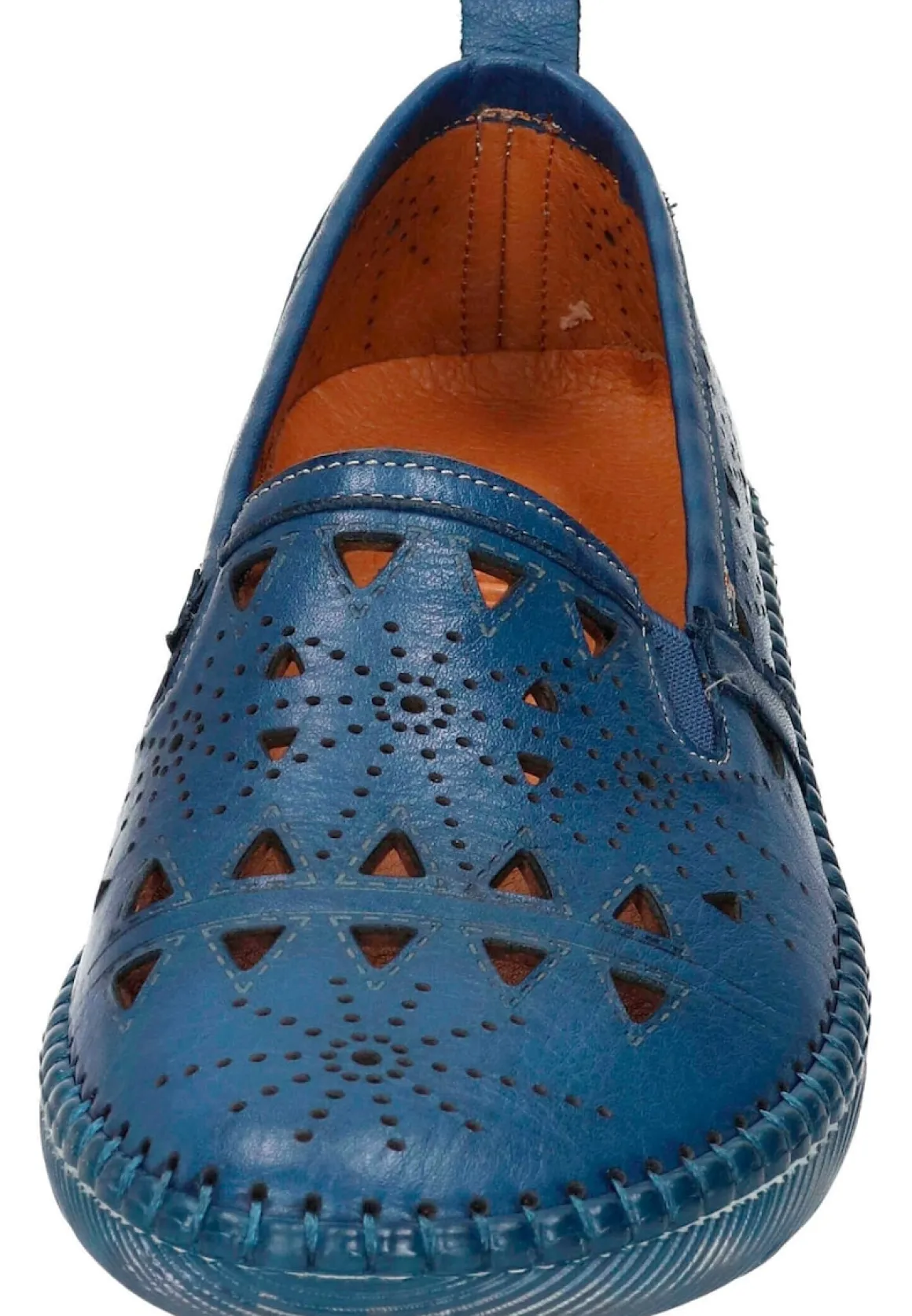 Damen Slipper blau