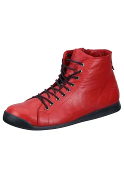 Damen Stiefeletten rot