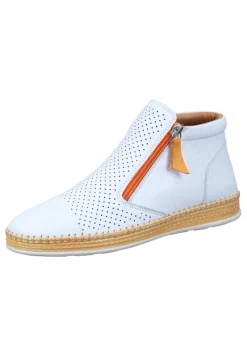 Damen Stiefeletten weiß