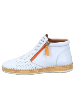 Damen Stiefeletten weiß