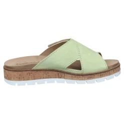 Damen-Pantolette „lime“