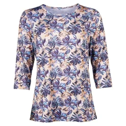 Damenshirt 3/4-Arm "Fleur"