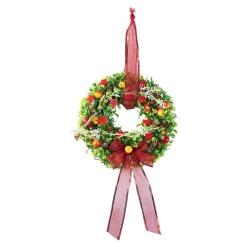 Deko-Kranz „Advent“ rot