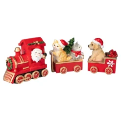 Deko-Weihnachtszug, 3-teilig