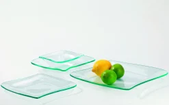 Dessertteller 21 x 20 cm, Glas LA MUSICA