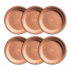 Dessertteller-Set, Steingut LUMACA Beige