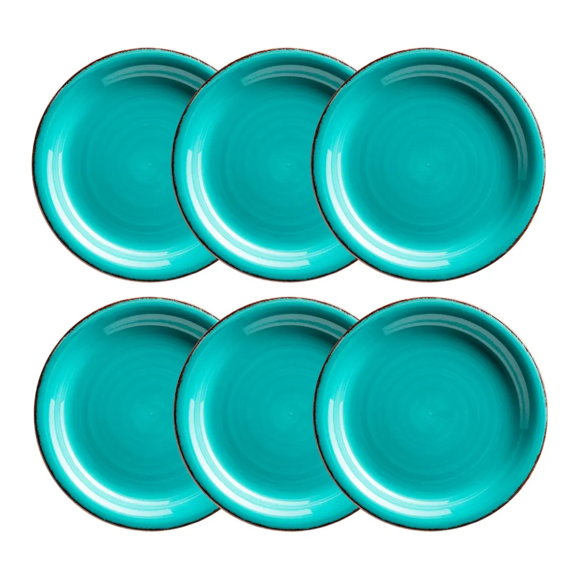 Dessertteller-Set, Steingut LUMACA Laguna