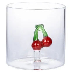 3D-Glas, 350 ml Kirschen