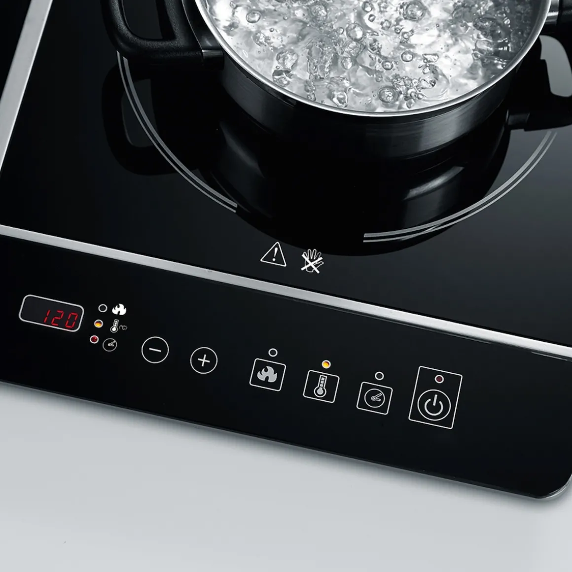 Doppel-Induktionskochplatte