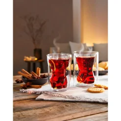 Doppelwandiges Glas, 160 ml Sixpack