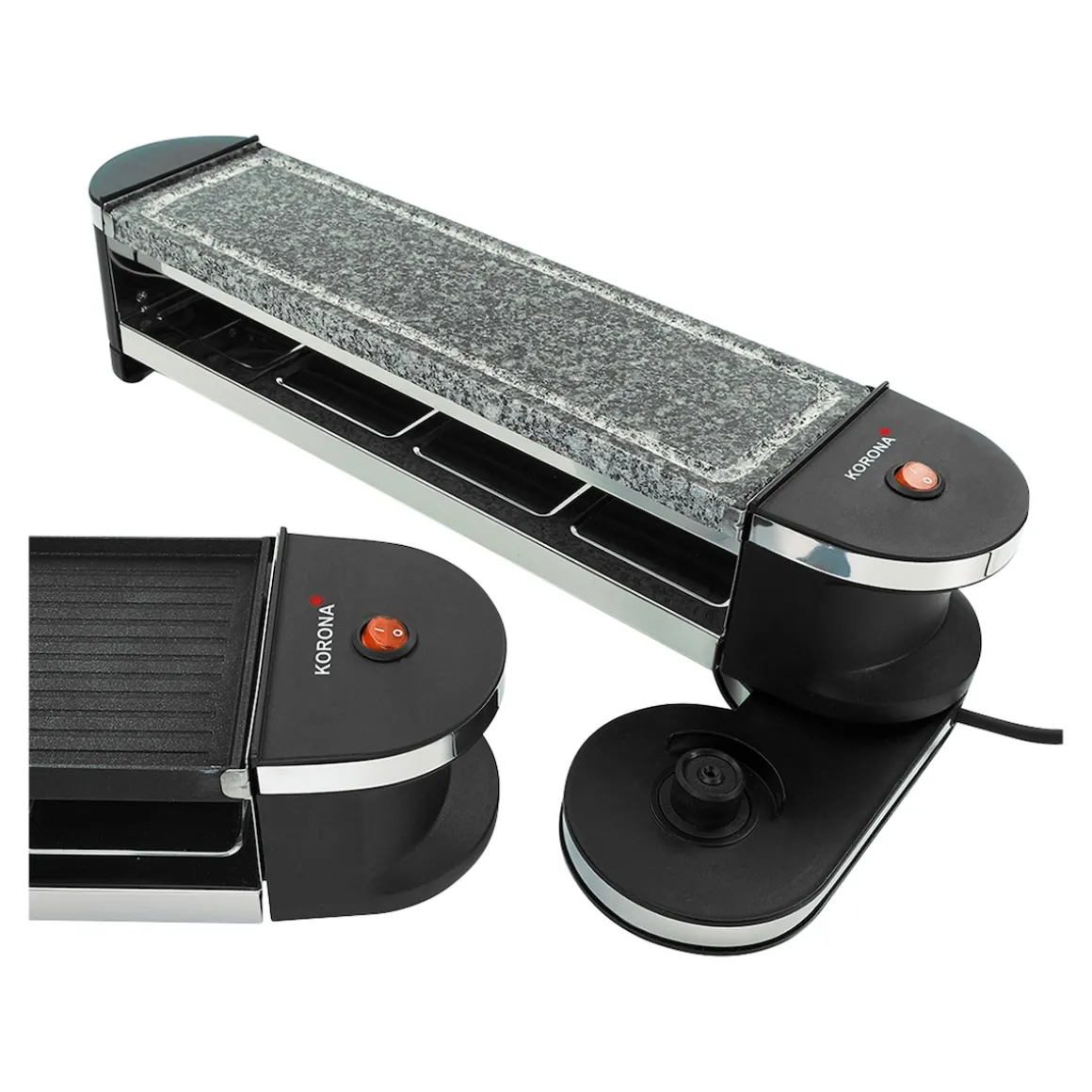 Drehbarer Raclette-Grill